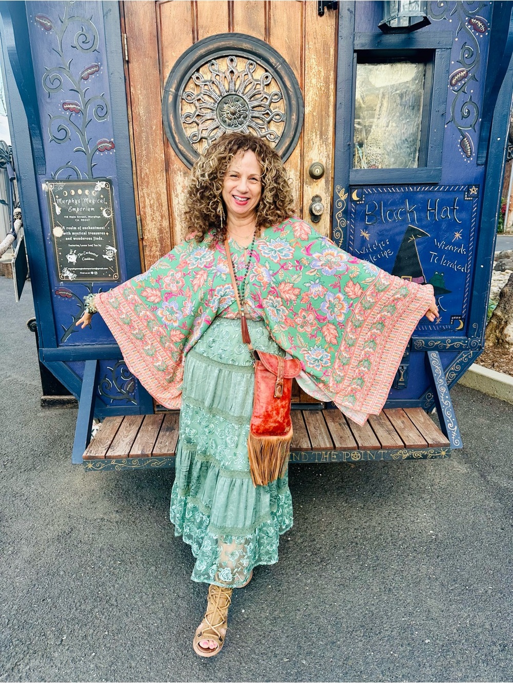 Three Bird Nest Sage Lacy Skirt
